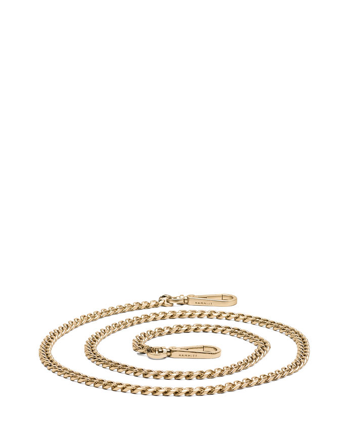 Metal Chain Long Strap | Gold
