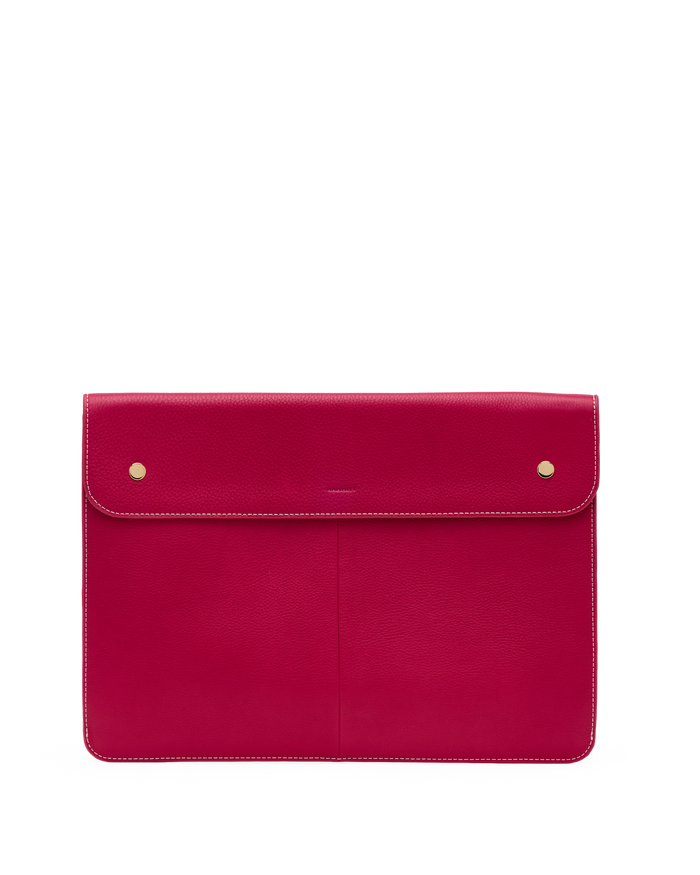 Miranda Laptop Sleeve | Calypso Pebble/Gold | 16