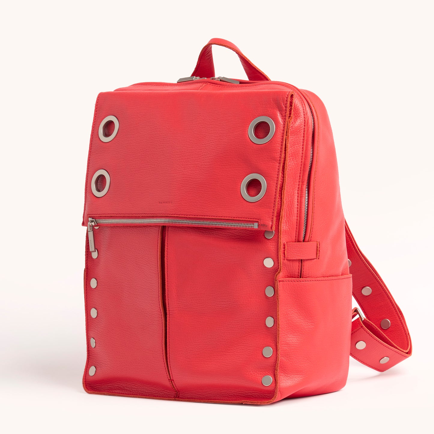 Montana Backpack | Lighthouse Red/Brushed Silver | XL
