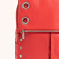 Montana Backpack | Lighthouse Red/Brushed Silver | XL