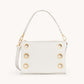 Montana Clutch | Calla Lily White/Brushed Gold | Lrg