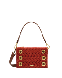 Montana Clutch | Monarch Velvet/Antique Gold | Sml
