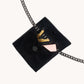 Montana Pendant | Noir Diamond Suede/Gunmetal