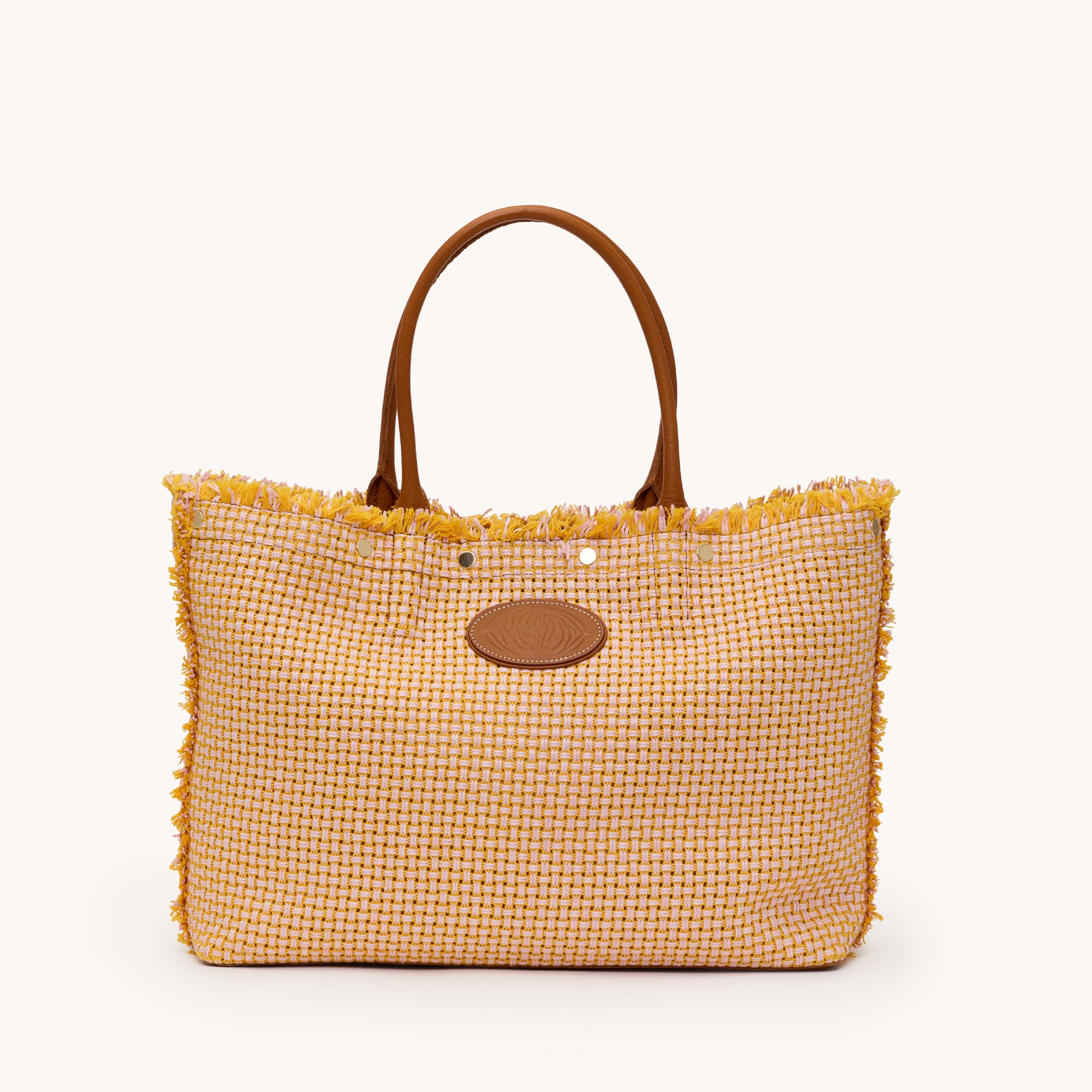 Olympia-Tote-Pink-Lemonade-G-Front-View
