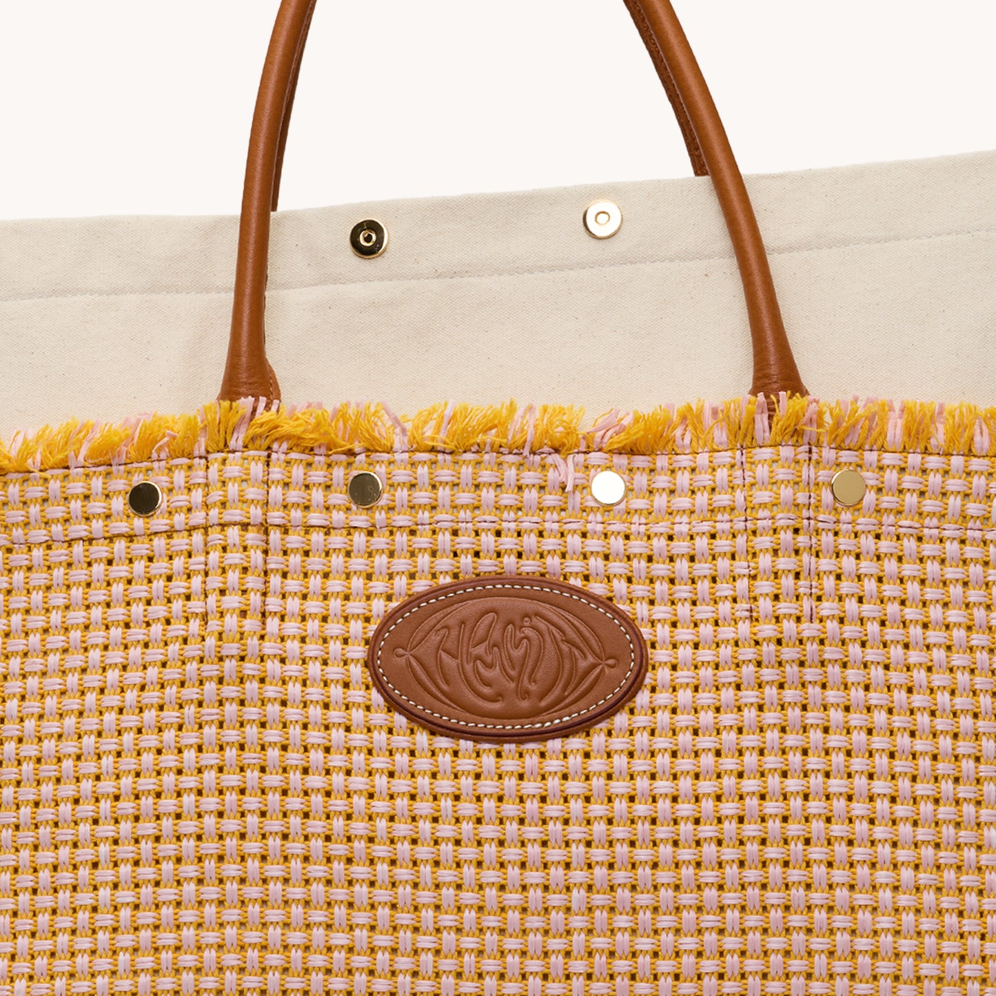 Olympia-Tote-Pink-Lemonade-G-Front-View-Detail-2