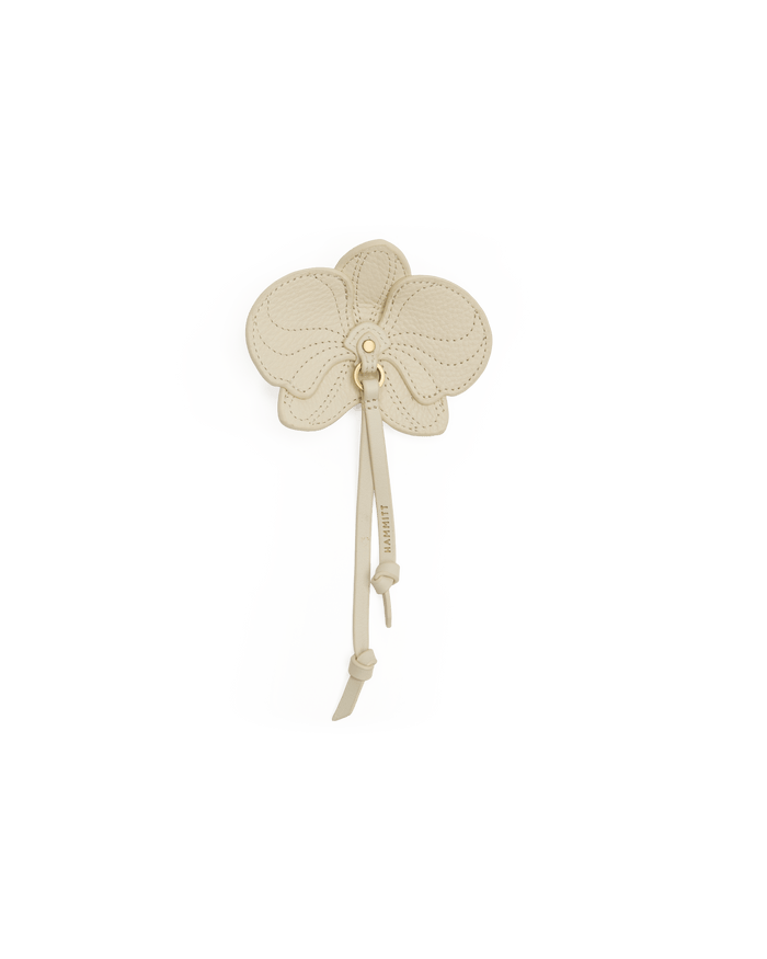 Orchid Charm | Bloom/Antique Gold