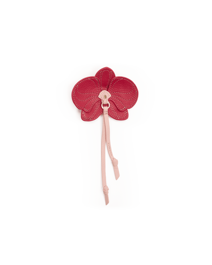 Orchid Charm | Calypso Pebble/Gold