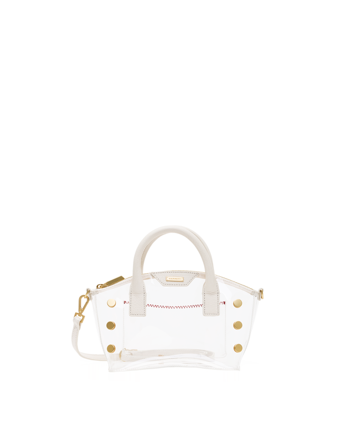 Paula Clear | Calla Lily White/Brushed Gold