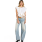 Model height is 5'9''