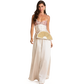 Model height is 5'9.5''