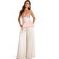 Model height is 5'9.5''