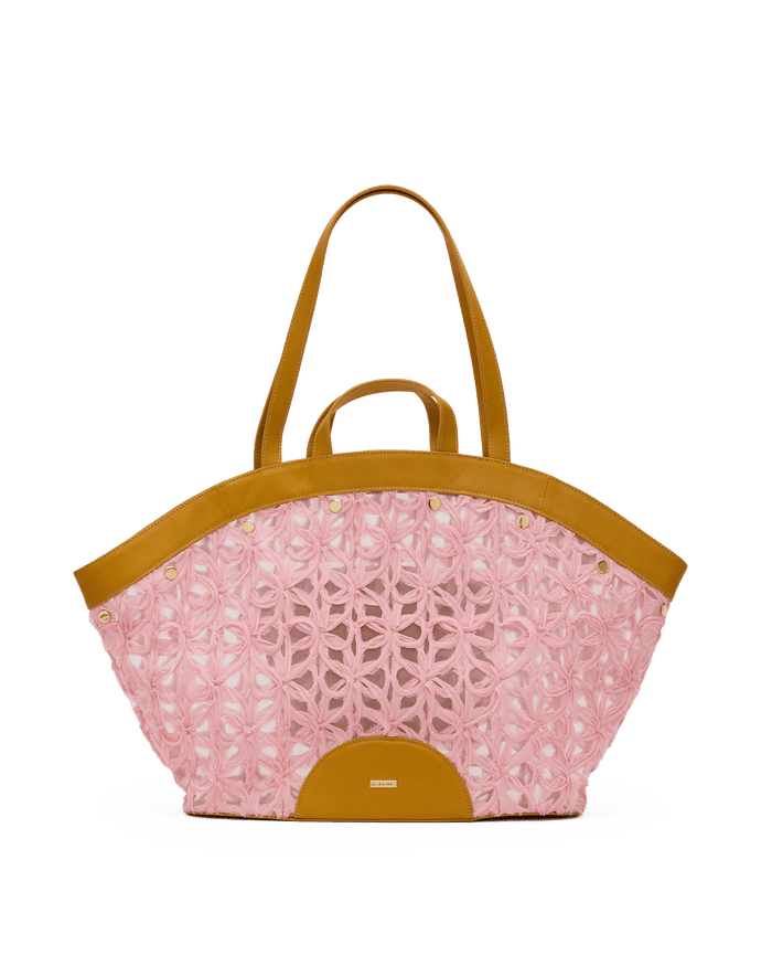 Shelley Resort Tote | Huntington Garden/Gold