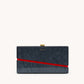 Soiree Clutch | Carrara Black/Brushed Gold | Med
