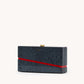 Soiree Clutch | Carrara Black/Brushed Gold | Med