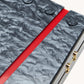 Soiree Clutch | Carrara Black/Brushed Gold | Med