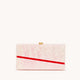 Soiree Clutch | Carrara Blush/Brushed Gold | Med