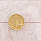 Soiree Clutch | Carrara Blush/Brushed Gold | Med