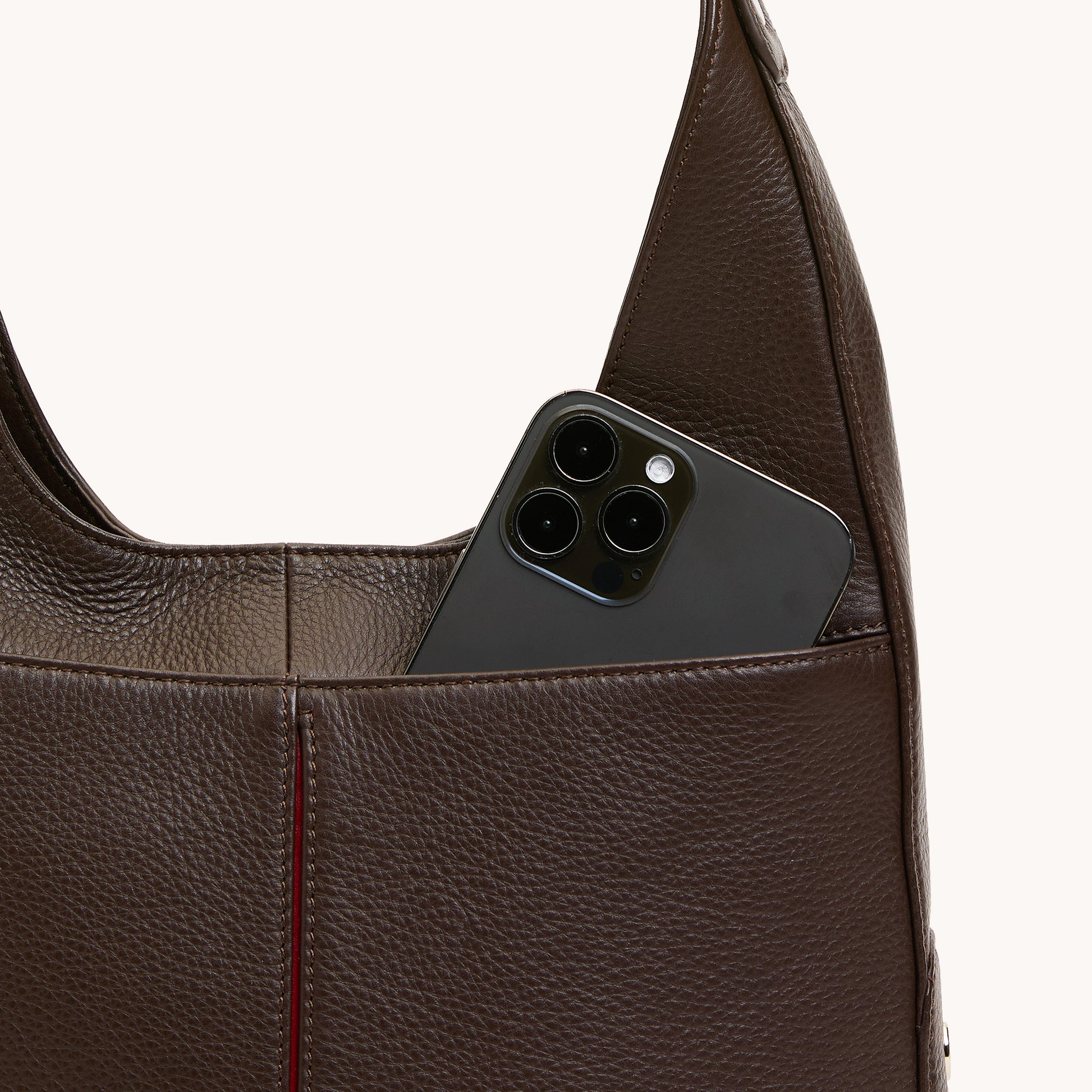Tim-Med-Espresso-Pebble-S-Front-Detail-View