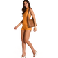 Model height is 5'9.5''