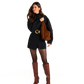 Model height is 5'9.5''
