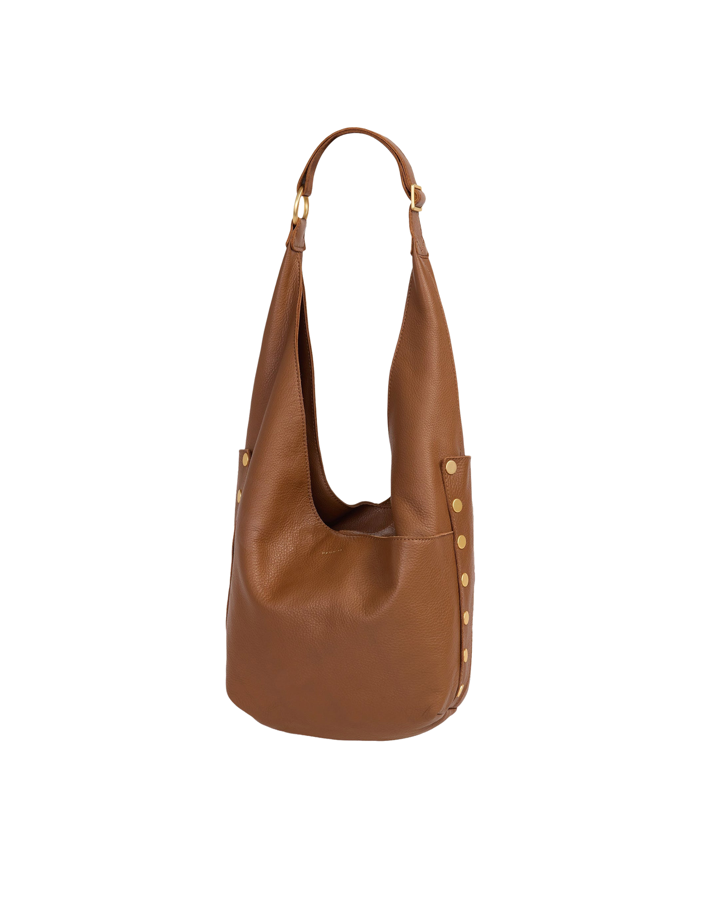 Tom Zip | Mahogany Pebble/Brushed Gold Red Zip | Lrg