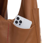 Tom Zip | Mahogany Pebble/Brushed Gold Red Zip | Lrg
