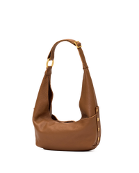 Tom Zip | Mahogany Pebble/Brushed Gold Red Zip | Med