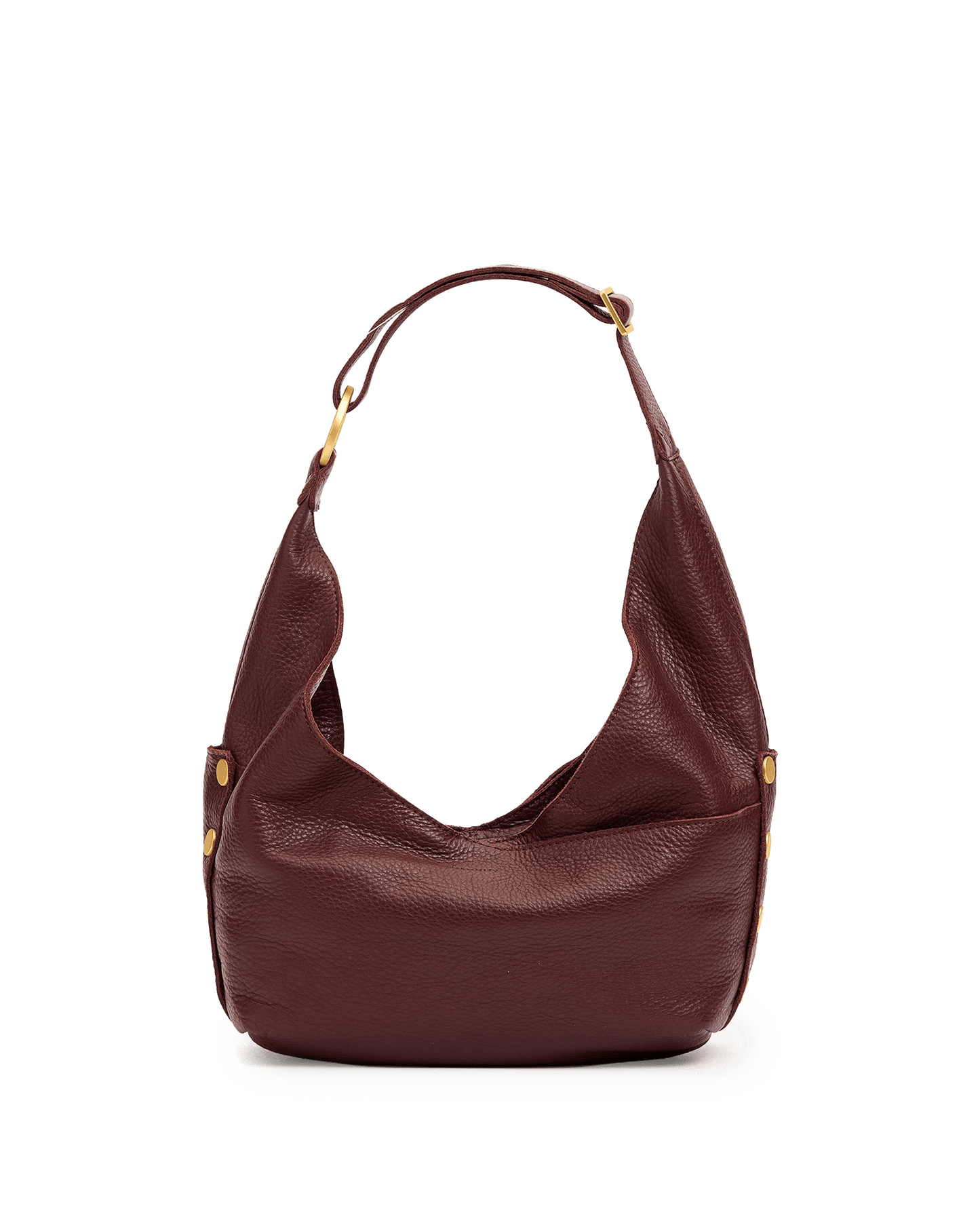 Tom Zip | Cherrywood Pebble/Brushed Gold | Med