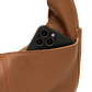 Tom Zip | Mahogany Pebble/Brushed Gold Red Zip | Med