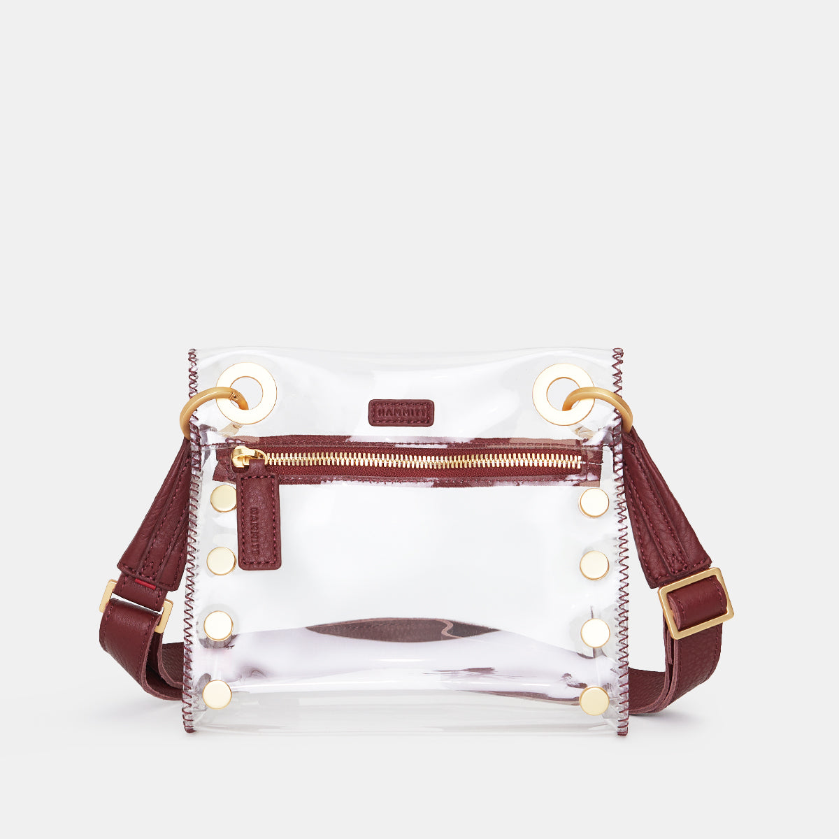 Tony-Sml-Clear-Crimson-front-view
