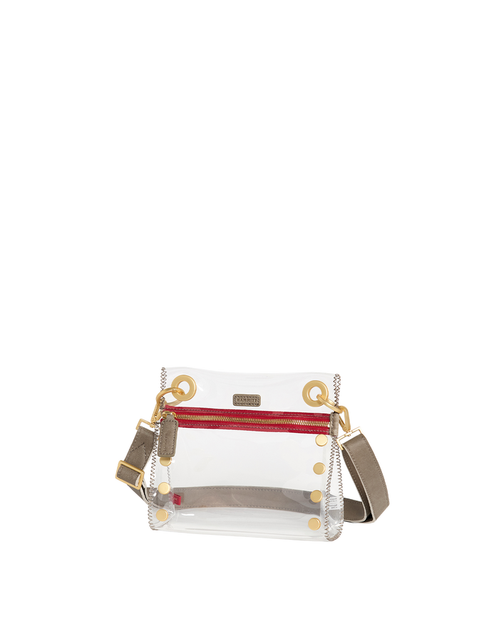 Tony | Pew/Brushed Gold Red Zip | Sml