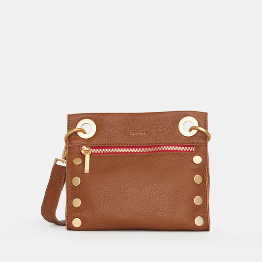 Tony-Sml-Mahogany-Pebble-BG-R-Zip-Front-View