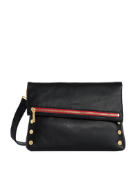 VIP | Black/Brushed Gold Red Zip | Lrg