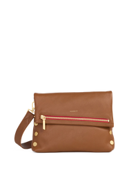 VIP | Mahogany Pebble/Brushed Gold Red Zip | Med