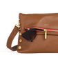 VIP | Mahogany Pebble/Brushed Gold Red Zip | Med