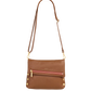 VIP | Mahogany Pebble/Brushed Gold Red Zip | Med