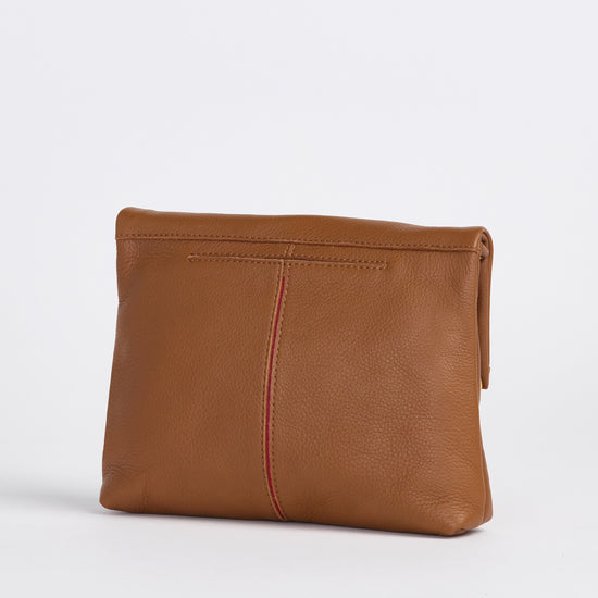 VIP Medium Handbag, Mahogany/Brushed Gold