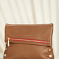 VIP | Mahogany Pebble/Brushed Gold Red Zip | Med