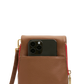 VIP Mobile | Mahogany Pebble/Brushed Gold Red Zip