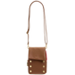 VIP Mobile | Mahogany Pebble/Brushed Gold Red Zip
