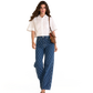 Model height is 5'9.5''