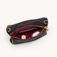 VIP | Black/Brushed Gold Red Zip | Sml