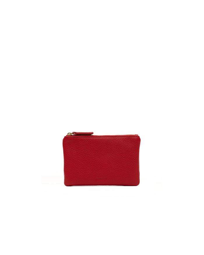 Viva Pouch | Chili Red/Gold