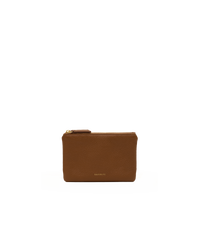 Viva Pouch | Mahogany Pebble/Brushed Gold