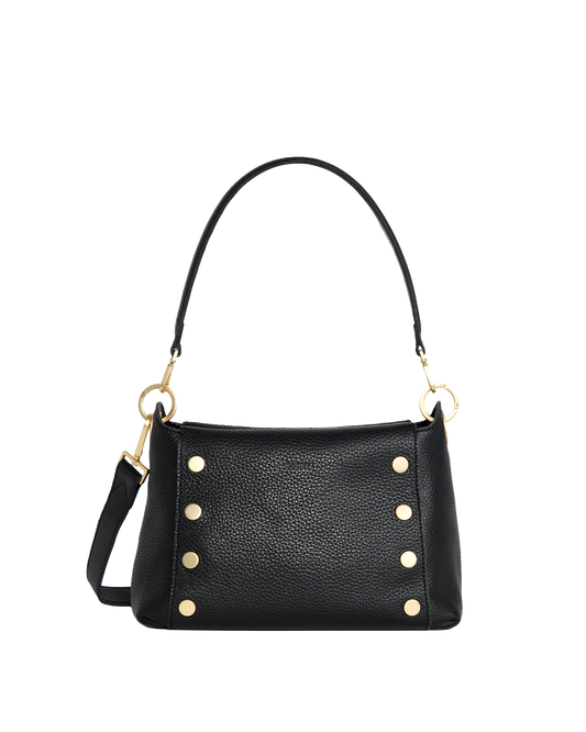Bryant | Black/Brushed Gold Red Zip | Med