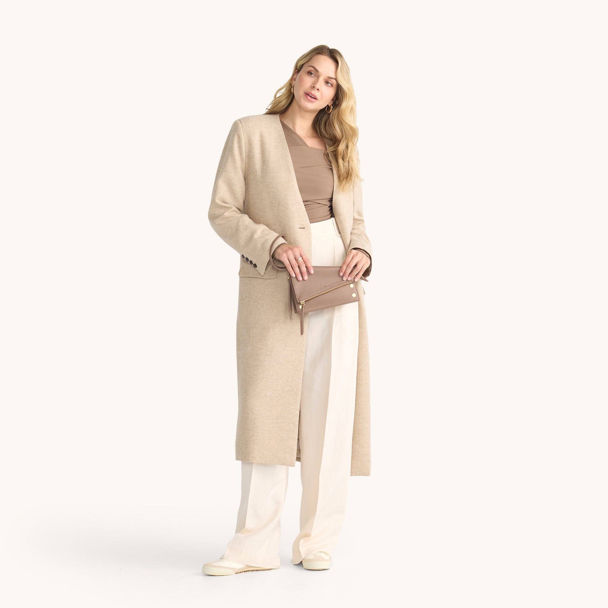 ◆CARLYN◆ Rain TAUPEH74103020 Carlyn Joy TAUPE_H74111010TP / Tote, Shoulder, Crossbody Bag