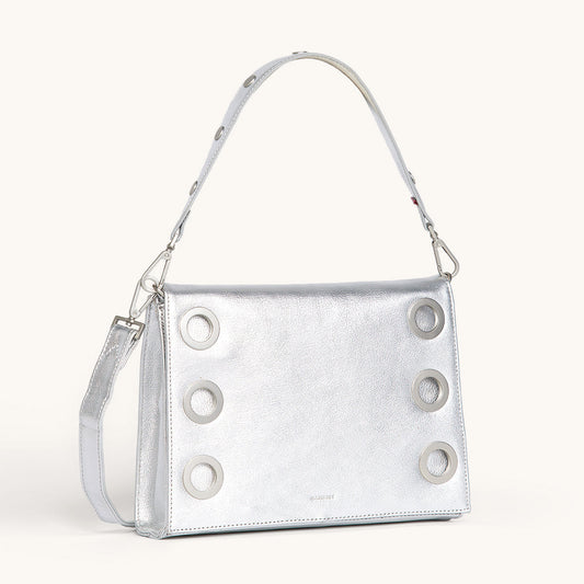 Montana-Clutch-Lrg-Sidewalk-Silver-Front-View-2