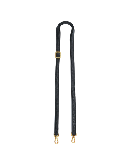Slider Strap 0.5 Inch | Black/Brushed Gold