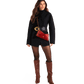 Model height is 5'9.5''