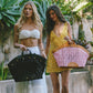 Shelley Resort Tote | Huntington Garden/Gold